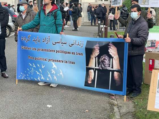 بزرگداشت یاد بکتاش آبتین و اعتراض به قتل عامدانه‌ی او و حمایت از زندانیان سیاسی ایران